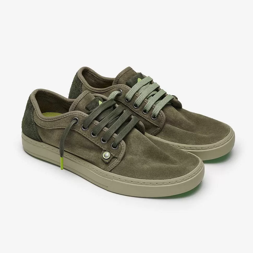 Pelle Scamosciata Heisei | Verde Torba>Satorisan Best Sale