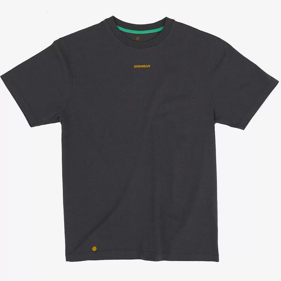 T-Shirt Oversize In Cotone Biologico | Occhio Del Cuore Di Carbone>Satorisan Discount