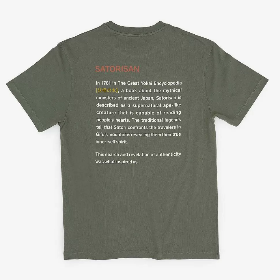 T-Shirt Oversize In Cotone Biologico | Origine Dell'Erba Selvatica>Satorisan Flash Sale