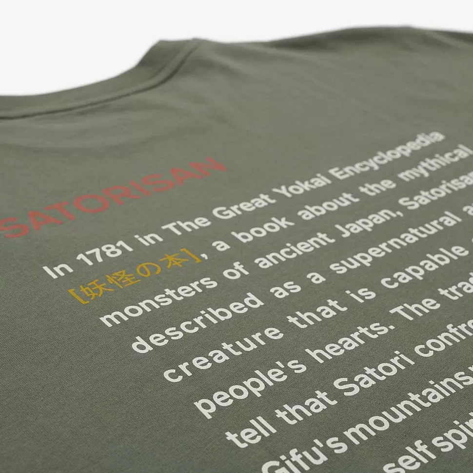 T-Shirt Oversize In Cotone Biologico | Origine Dell'Erba Selvatica>Satorisan Flash Sale
